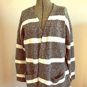 Madewell striped cardigan